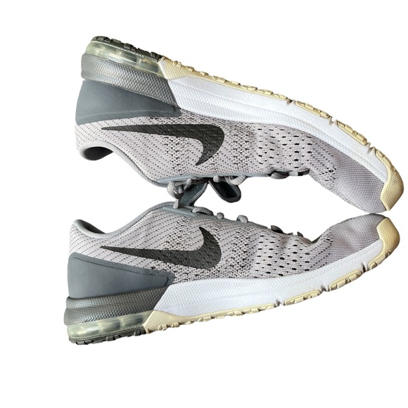 Nike Air Max Mens Flywire Running Shoes White Black Mesh size 8.5 - Picture 5 of 12